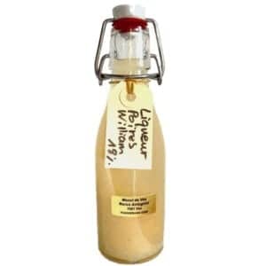 liqueur poire artisanale bouteille