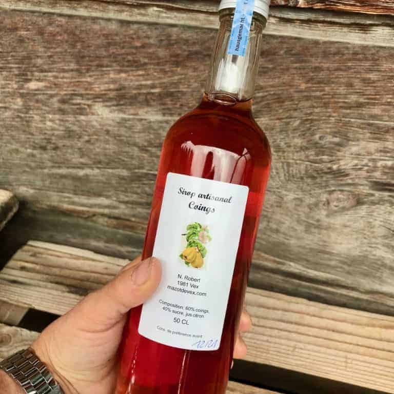 Mazotdevex Sirop De Coings Artisanal Valais