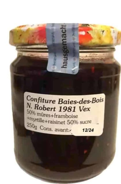 Confiture Baies-des-Bois artisanale