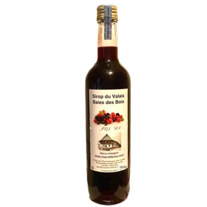 sirop baies-des-bois artisanal