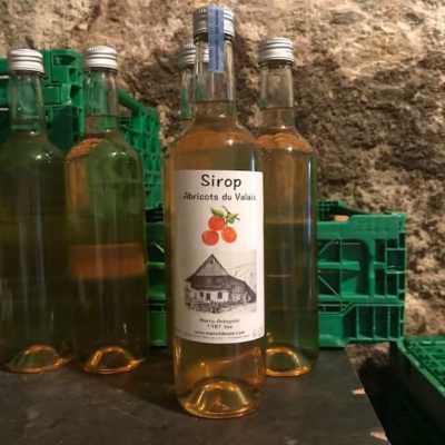 Sirop abricots du Valais