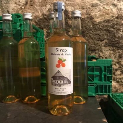 Sirop abricots du Valais