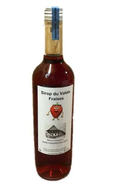 Sirop fraises