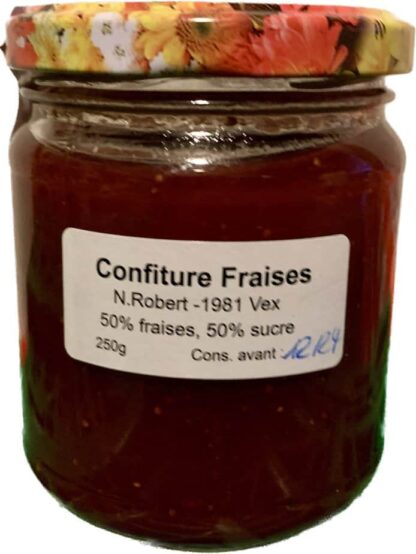 confiture fraise artisanale