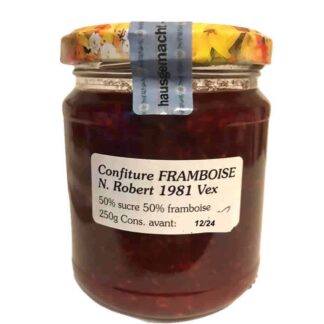 confiture framboises artisanale