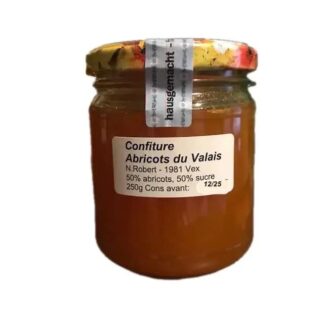Confiture abricots du Valais